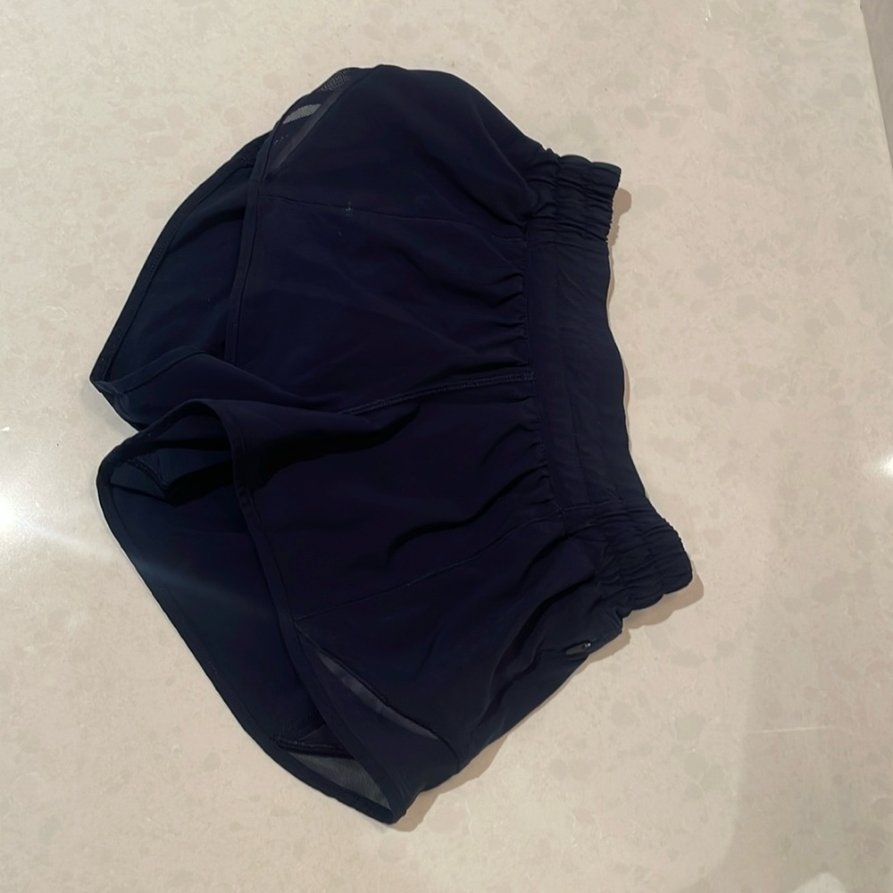 lululemon navy shorts